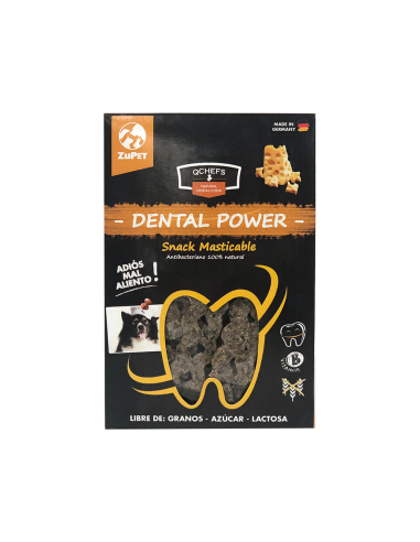 QCHEFS DENTAL SNACK MASTICABLE PERRO (65 GR)